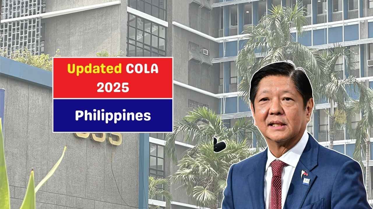 COLA 2025 Philippines Updated Cost of Living Allowance Rates and Coverage Explained