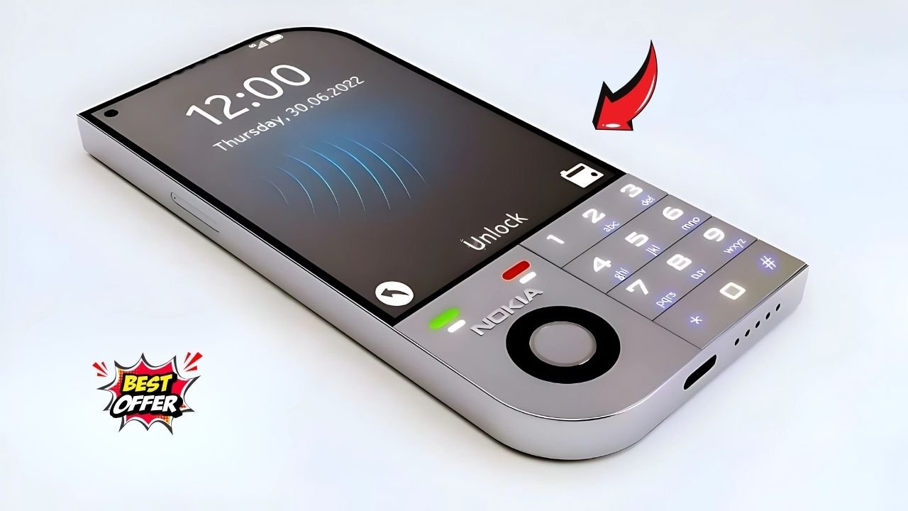Nokia Keyboard Smartphone Vintage Design Meets Cutting-Edge Technology